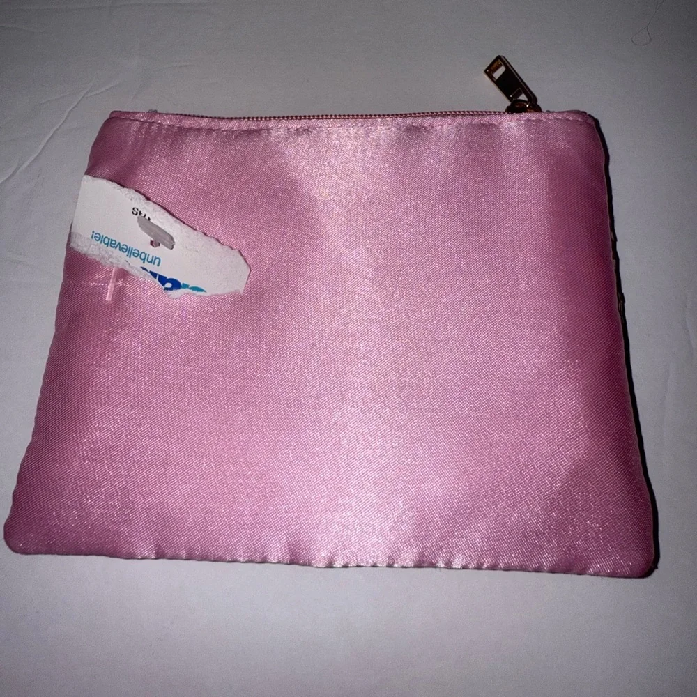 Beaded Pink & Red NWT  'Howdy Honey' Cowboy Boots‎ Coin Purse w/ Zipper Close